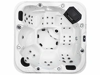 Mawialux 5-persoons buitenspa met bluetooth - witte binnenkuip