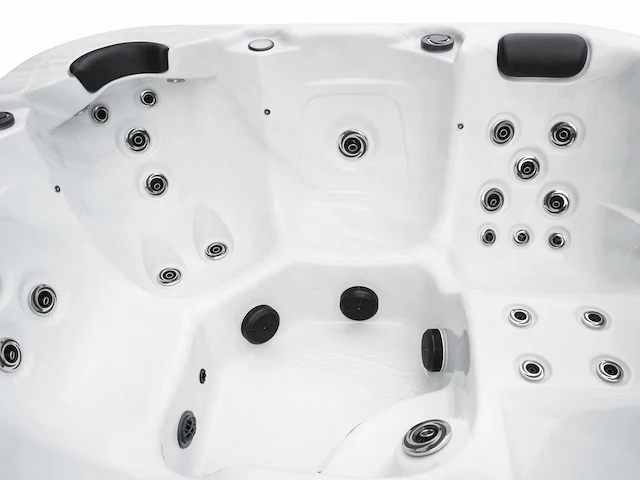 Mawialux 5-persoons buitenspa met bluetooth - witte binnenkuip - afbeelding 7 van  12