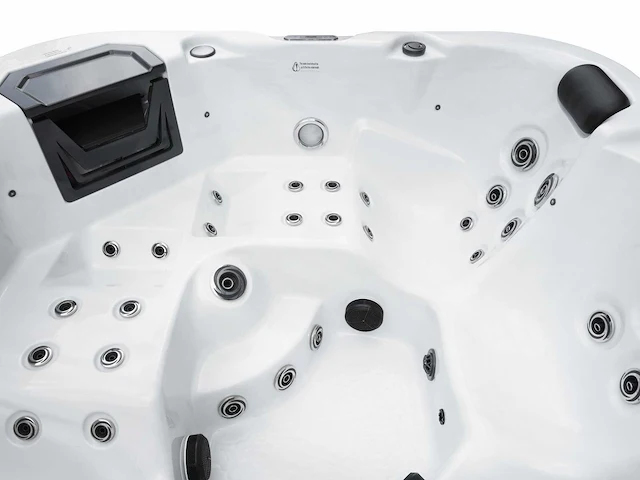 Mawialux 5-persoons buitenspa met bluetooth - witte binnenkuip - afbeelding 10 van  12