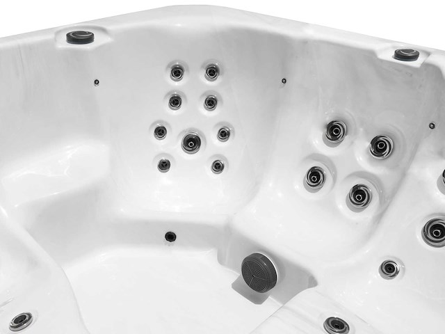 Mawialux 5-persoons plug and play buitenspa (1x 220v stekker) - witte binnenkuip - afbeelding 4 van  9