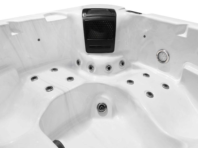 Mawialux 5-persoons plug and play buitenspa (1x 220v stekker) - witte binnenkuip - afbeelding 6 van  9