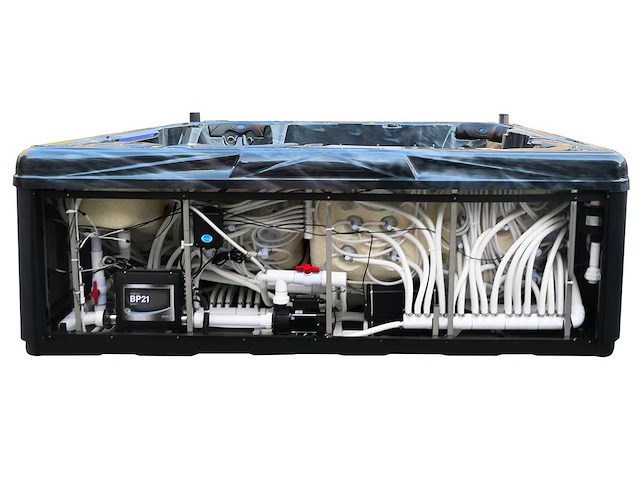 Mawialux 6-persoons buitenspa met balboa en wifi (bomvol opties en 117 massage jets) - afbeelding 42 van  123