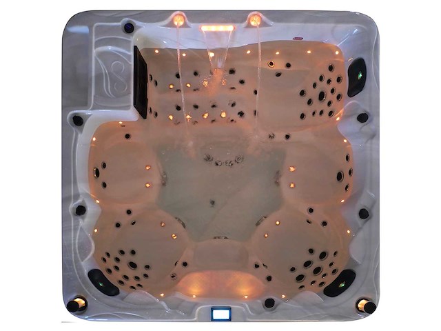 Mawialux 6-persoons buitenspa met balboa en wifi (bomvol opties en 121 massage jets) - keuze uit 3 kuip kleuren - afbeelding 95 van  131