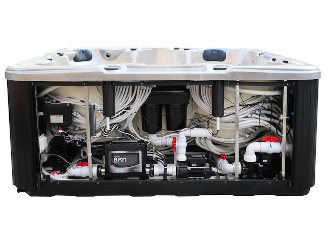 Mawialux 6-persoons buitenspa met balboa en wifi (bomvol opties en 150 massage jets) - keuze uit 3 kuip kleuren - afbeelding 86 van  144