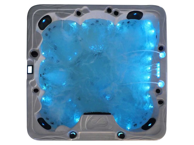 Mawialux 6-persoons buitenspa met balboa en wifi (bomvol opties en 150 massage jets) - zwarte binnenkuip - afbeelding 12 van  67