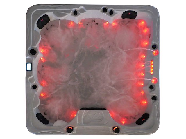 Mawialux 6-persoons buitenspa met balboa en wifi (bomvol opties en 150 massage jets) - zwarte binnenkuip - afbeelding 15 van  67