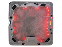 Mawialux 6-persoons buitenspa met balboa en wifi (bomvol opties en 150 massage jets) - zwarte binnenkuip - afbeelding 15 van  67