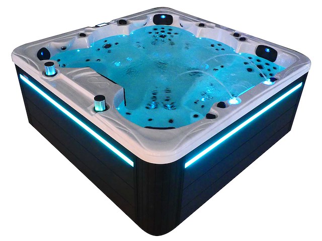 Mawialux 6-persoons buitenspa met balboa en wifi (bomvol opties en 150 massage jets) - zwarte binnenkuip - afbeelding 21 van  67