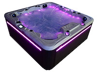 Mawialux 6-persoons buitenspa met balboa en wifi (bomvol opties en 150 massage jets) - zwarte binnenkuip - afbeelding 28 van  67