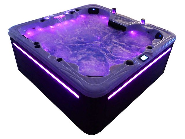 Mawialux 6-persoons buitenspa met balboa en wifi (bomvol opties en 150 massage jets) - zwarte binnenkuip - afbeelding 39 van  67