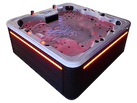 Mawialux 6-persoons buitenspa met balboa en wifi (bomvol opties en 150 massage jets) - zwarte binnenkuip - afbeelding 46 van  67