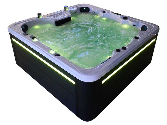 Mawialux 6-persoons buitenspa met balboa en wifi (bomvol opties en 150 massage jets) - zwarte binnenkuip - afbeelding 49 van  67