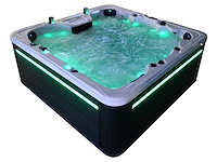 Mawialux 6-persoons buitenspa met balboa en wifi (bomvol opties en 150 massage jets) - zwarte binnenkuip - afbeelding 50 van  67