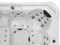 Mawialux 6-persoons buitenspa met bluetooth - witte binnenkuip - afbeelding 2 van  13