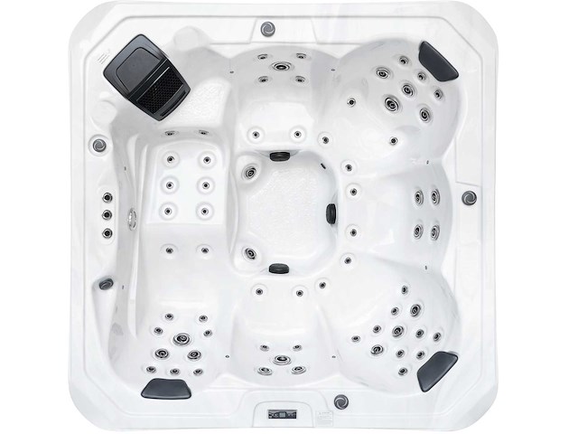 Mawialux 6-persoons buitenspa met bluetooth - witte binnenkuip - afbeelding 1 van  13