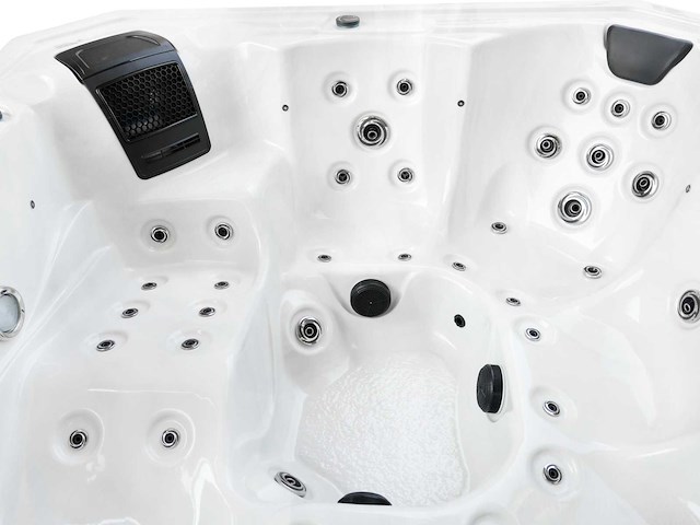 Mawialux 6-persoons buitenspa met bluetooth - witte binnenkuip - afbeelding 12 van  13