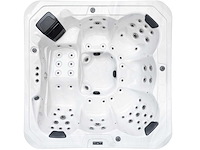 Mawialux 6-persoons buitenspa met bluetooth - witte binnenkuip - afbeelding 1 van  13