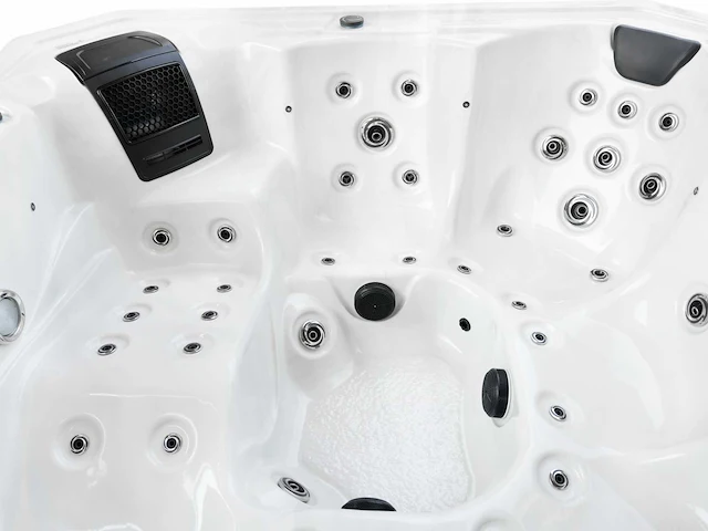 Mawialux 6-persoons buitenspa met bluetooth - witte binnenkuip - afbeelding 12 van  13