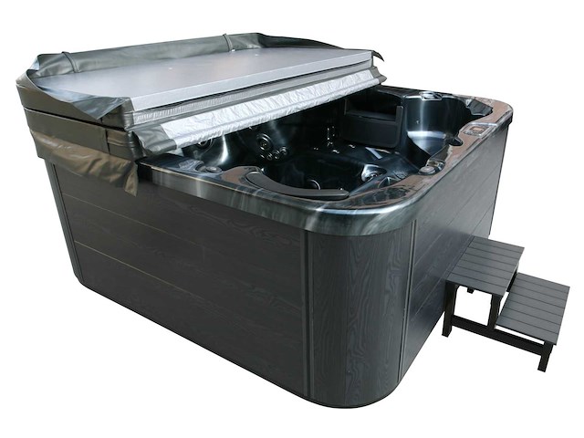 Mawialux 6-persoons buitenspa met bluetooth - zwart - afbeelding 13 van  27