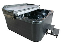 Mawialux 6-persoons buitenspa met bluetooth - zwart - afbeelding 13 van  27