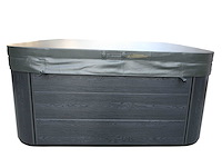 Mawialux 6-persoons buitenspa met bluetooth - zwart - afbeelding 18 van  27