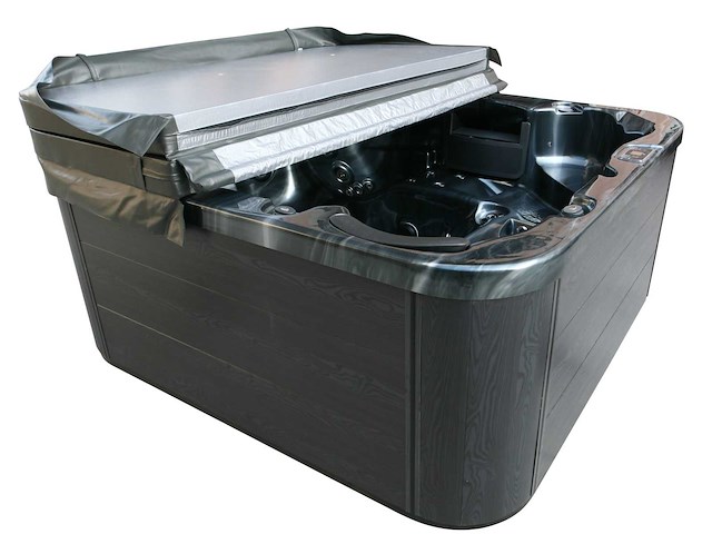 Mawialux 6-persoons buitenspa met bluetooth - zwart - afbeelding 14 van  27