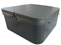 Mawialux 6-persoons buitenspa met bluetooth - zwart - afbeelding 15 van  27