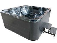 Mawialux 6-persoons buitenspa met bluetooth - zwart - afbeelding 5 van  11