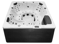 Mawialux 6-persoons buitenspa met bluetooth (plug and play 1x 220v stekker) - wit - afbeelding 2 van  6