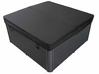 Mawialux 6-persoons plug and play buitenspa (1x 220v stekker) - zwarte binnenkuip - afbeelding 8 van  9