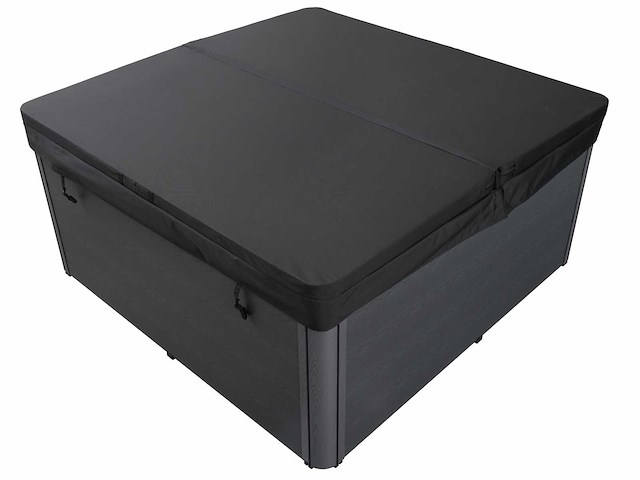 Mawialux 6-persoons plug and play buitenspa (1x 220v stekker) - zwarte binnenkuip - afbeelding 8 van  9
