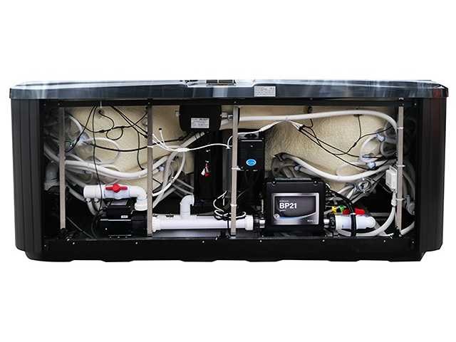 Mawialux 7-persoons buitenspa met balboa en wifi (bomvol opties en 100 massage jets) - keuze uit 2 kuip kleuren - afbeelding 28 van  74