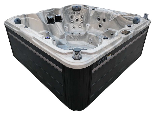 Mawialux 7-persoons buitenspa met balboa en wifi (bomvol opties en 100 massage jets) - keuze uit 2 kuip kleuren - afbeelding 30 van  74