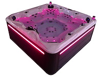 Mawialux 7-persoons buitenspa met balboa en wifi en 100 massage jets - zwarte binnenkuip - afbeelding 26 van  114