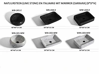 Mawialux badkamermeubel 1-persoons 80cm mat zwart - afbeelding 30 van  38