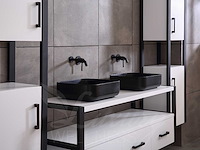 Mawialux badkamermeubel 150cm met 2 hangkasten - mat wit - afbeelding 25 van  30