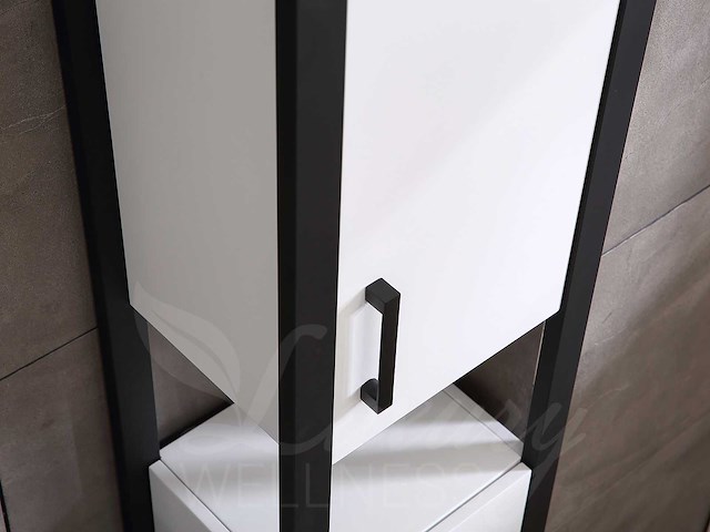 Mawialux badkamermeubel 150cm met 2 hangkasten - mat wit - afbeelding 14 van  28