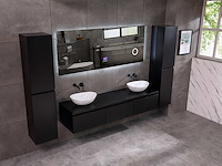 Mawialux badkamermeubel mat zwart 150/180cm breedte keuze - afbeelding 5 van  41