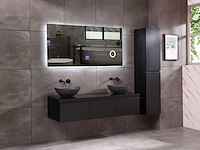 Mawialux badkamermeubel mat zwart 150/180cm breedte keuze - afbeelding 23 van  41