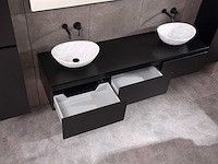 Mawialux badkamermeubel mat zwart 150/180cm breedte keuze - afbeelding 8 van  41