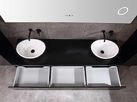 Mawialux badkamermeubel mat zwart 150/180cm breedte keuze - afbeelding 10 van  41