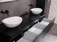 Mawialux badkamermeubel mat zwart 150/180cm breedte keuze - afbeelding 13 van  41