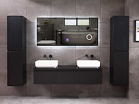 Mawialux badkamermeubel mat zwart 150/180cm breedte keuze - afbeelding 38 van  41