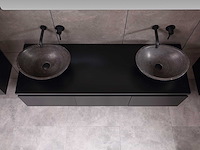 Mawialux badkamermeubel mat zwart 150/180cm breedte keuze - afbeelding 16 van  35