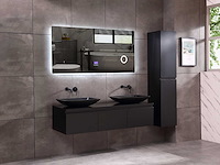 Mawialux badkamermeubel mat zwart 150/180cm breedte keuze - afbeelding 11 van  35