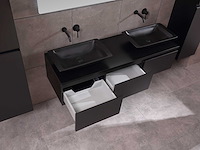 Mawialux badkamermeubel mat zwart 150/180cm breedte keuze - afbeelding 22 van  35