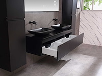 Mawialux badkamermeubel mat zwart 150/180cm breedte keuze - afbeelding 23 van  35