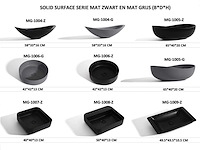 Mawialux badkamermeubel mat zwart 180cm - afbeelding 37 van  40