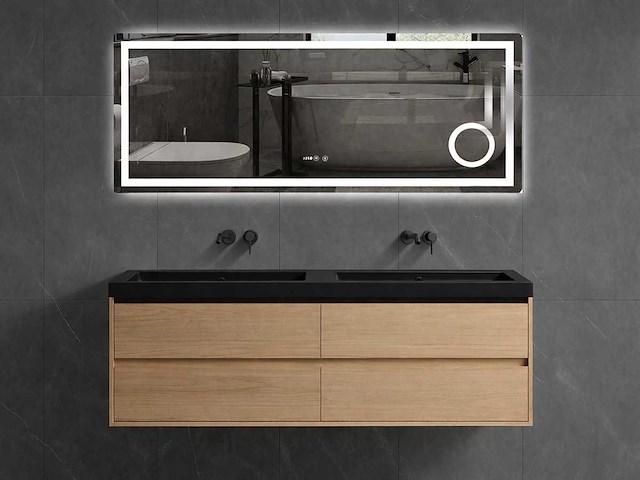 Mawialux badmeubelset 120cm - eiken - afbeelding 1 van  4