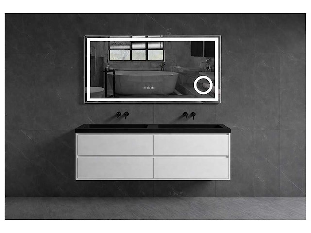 Mawialux badmeubelset 120cm - mat wit - afbeelding 1 van  4